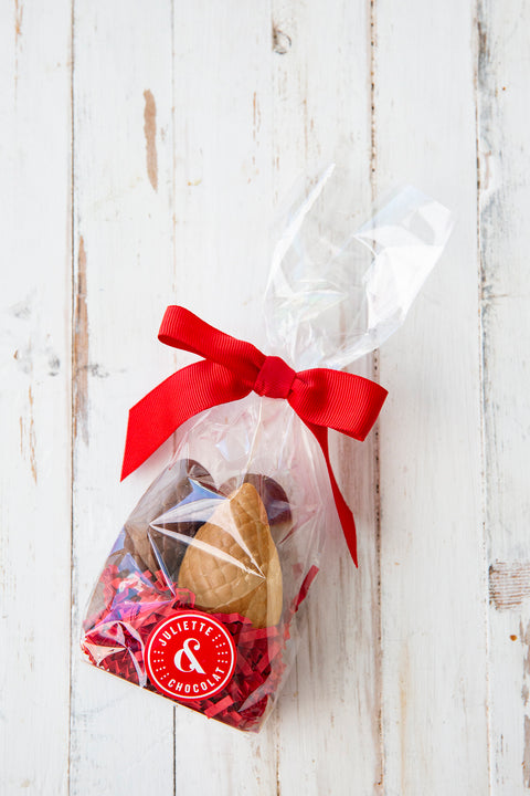 Chocolate praline pine cones