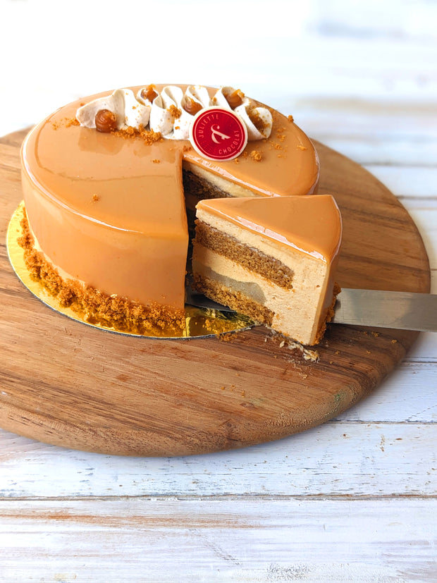 Le gâteau Poire-Caramel (pour 6-8 convives)