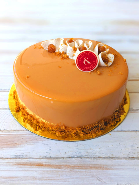 Le gâteau Poire-Caramel (pour 6-8 convives)