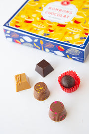 Coffret de 9 bonbons chocolat